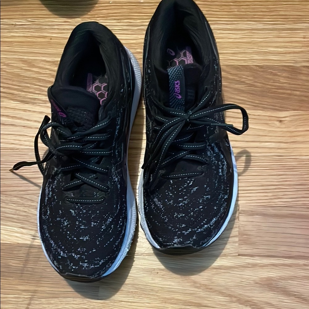 Women's Black Running ASICS Gel Nimbus